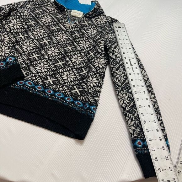 Telluride Clothing Co. Lambswool Alpaca Snowflake Sweater Size Small - Picture 4 of 10